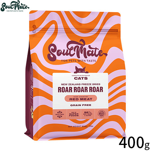 SoulMate ソウルメイト CAT フリーズドライフード キャットフード レッドミート 400g