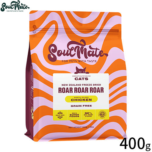 SoulMate ソウルメイト CAT フリーズドライフード キャットフード チキン 400g