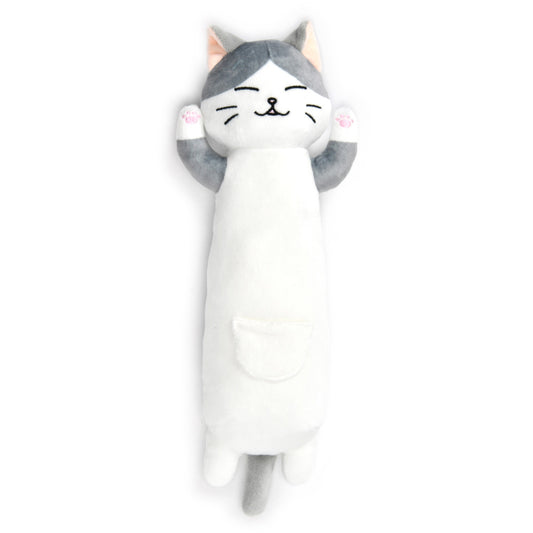 ソルグラ SOLGRA 猫用おもちゃ はちわれねこちゃん グレー キャットトイ