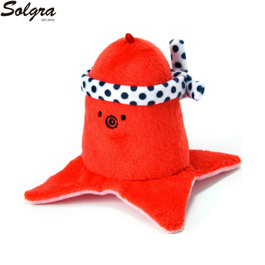 Solgra ソルグラ 犬用おもちゃ わっしょいたこさんウインナー レッド