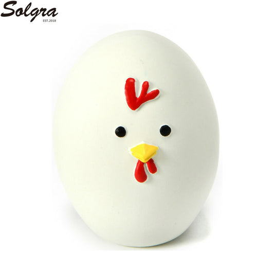 Solgra ソルグラ 犬用おもちゃ ニワトリラテックスTOY オフホワイト
