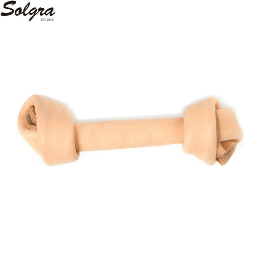 Solgra ソルグラ 犬用おもちゃ ボーンレザーTOY ベージュ