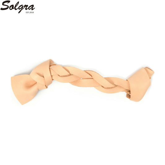 Solgra ソルグラ 犬用おもちゃ ボーンメッシュレザーTOY ベージュ