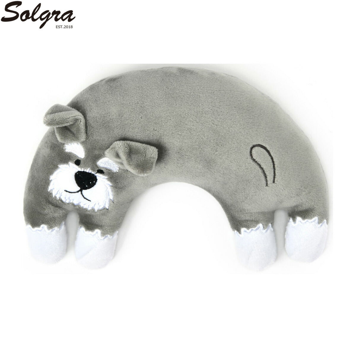 Solgra ソルグラ シュナウザーピロー グレー