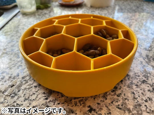 ソダパップ Eボウル ハニコーム ドッグフィーダー イエロー【送料無料】