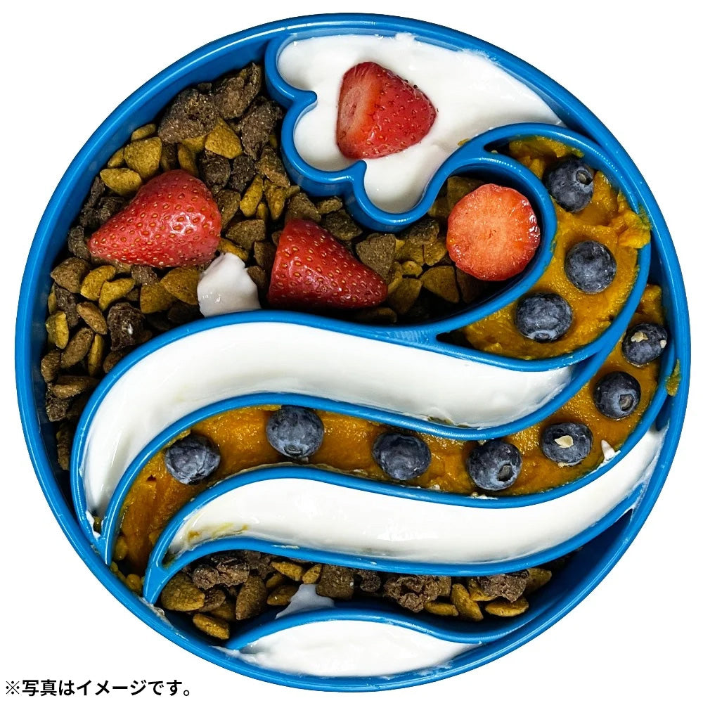 ソダパップ Eボウル ウエーブ ドッグフィーダー ブルー【送料無料】