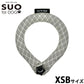 スオ リング フォー ドッグ SUO RING for dogs 28°ICE グラデチェック デコレボタン付 XSB ブラック