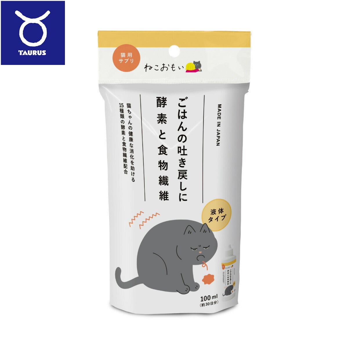 トーラス ねこおもい ごはんの吐き戻しに 酵素と食物繊維 100ml