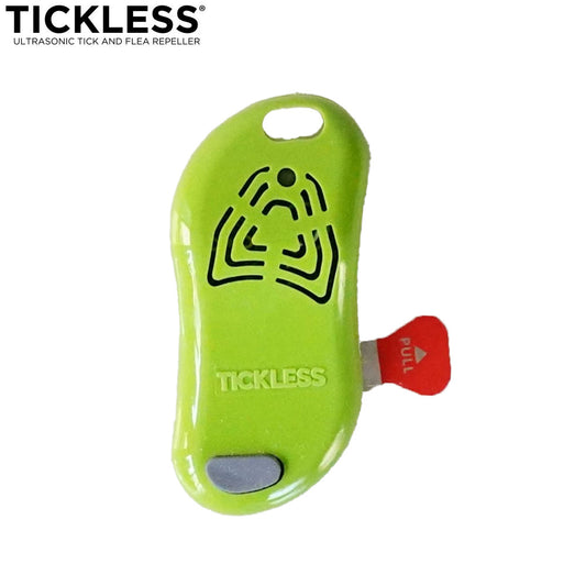 チックレス TICKLESS アウトドアタイプ 虫よけ ノミ対策 ダニ対策 超音波 犬 猫 ペット グリーン