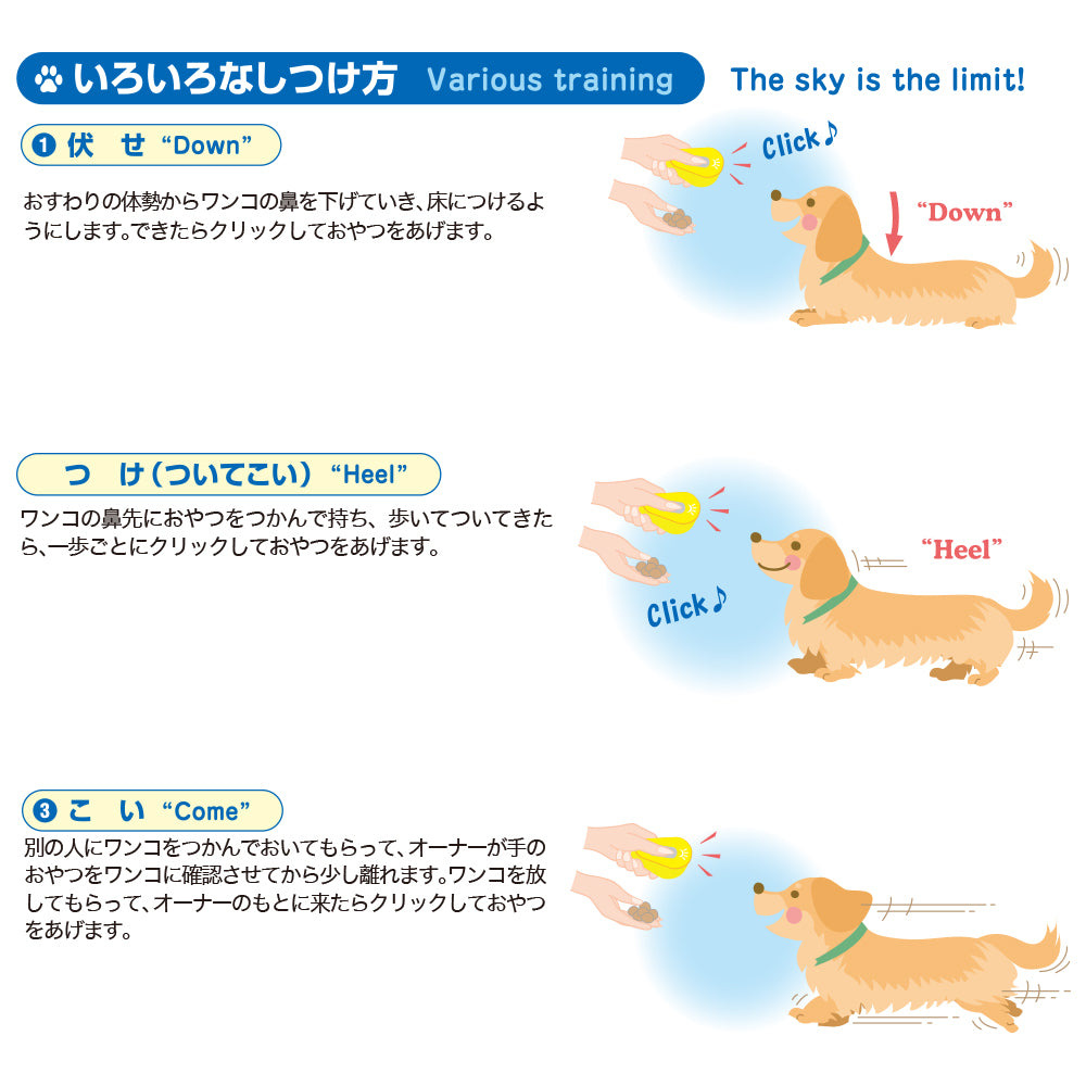 ファンタジーワールド マルチクリッカー しつけ