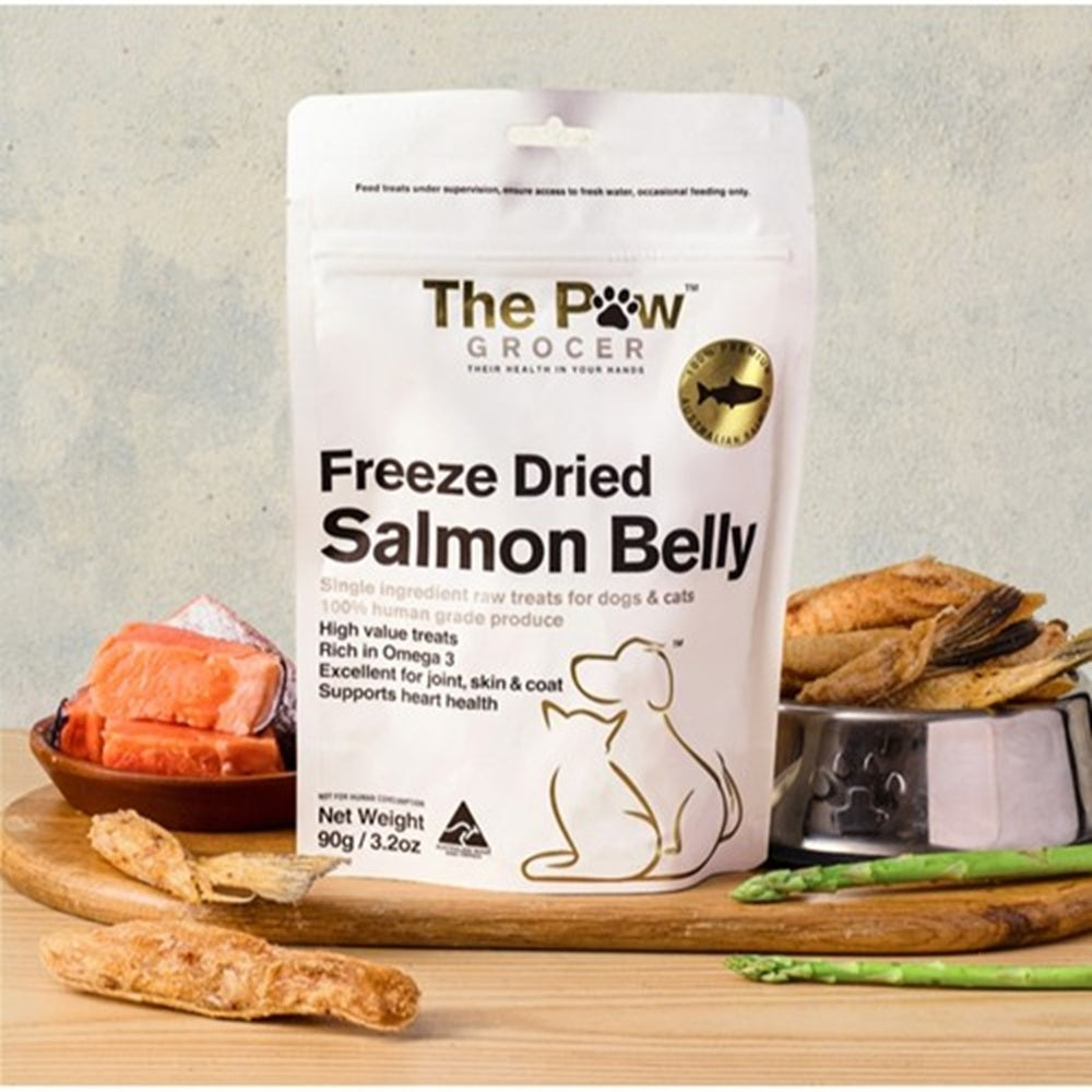 ザ ポウグロッサー The Paw Grocer サーモンベリー 犬猫用おやつ 90g
