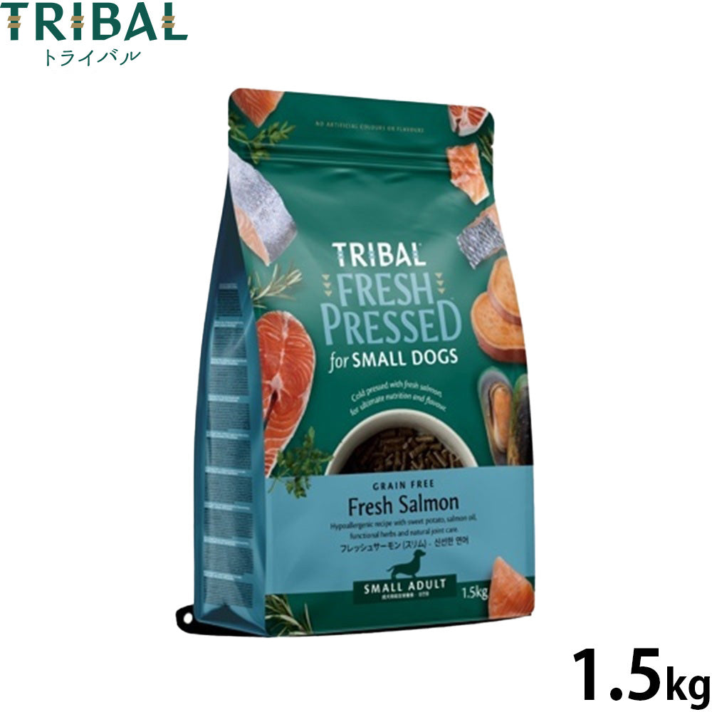 トライバル TRIBAL フレッシュサーモン スリム ドッグフード 1.5kg