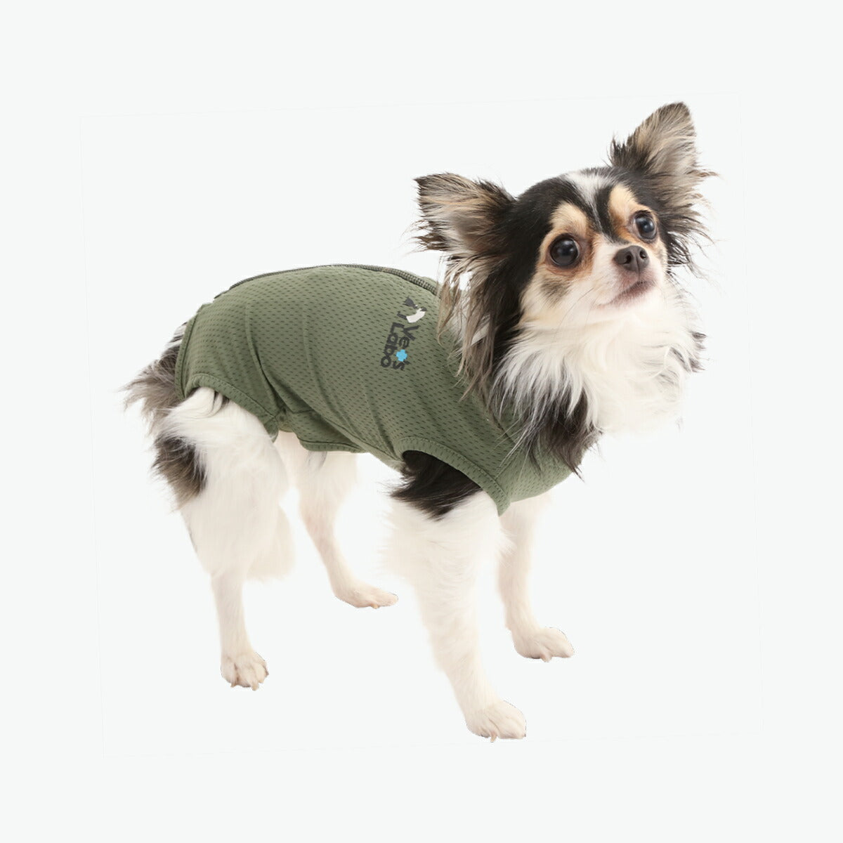 ベッツラボ 犬用 ベッツウェア 術後服 皮膚保護服 男の子用 MD カーキ【送料無料】