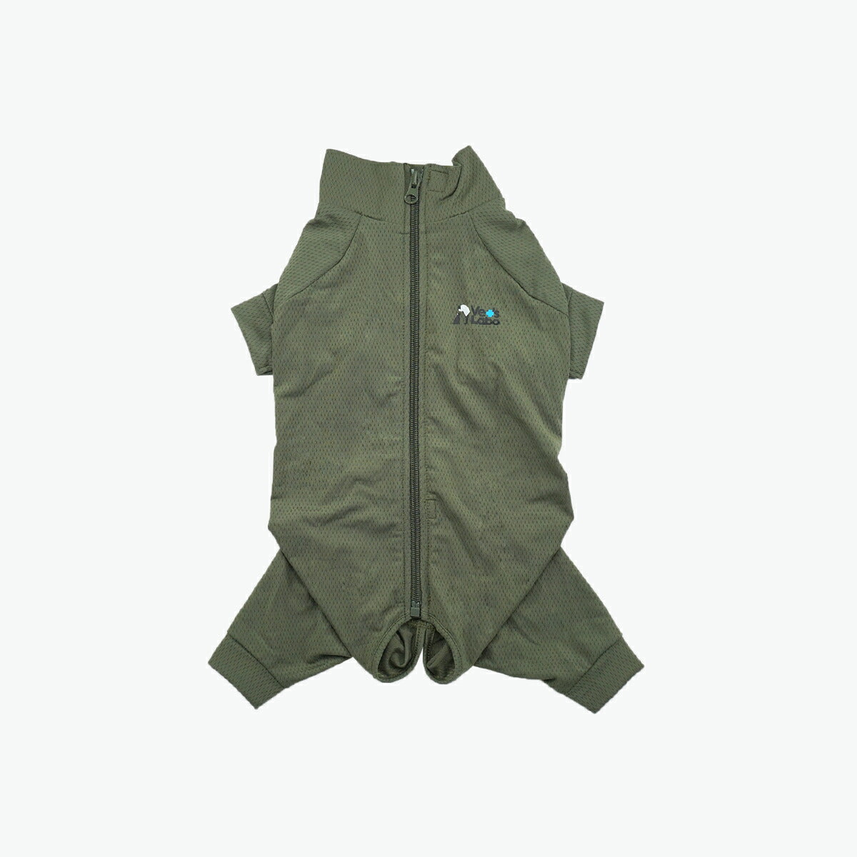 ベッツラボ 犬用 ベッツウェア 術後服 皮膚保護服 袖付き 男の子用 XL カーキ【送料無料】