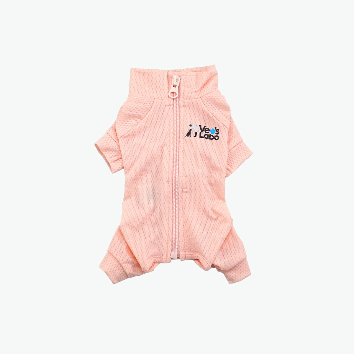 ベッツラボ 犬用 ベッツウェア 術後服 皮膚保護服 袖付き 女の子用 XS ピンク【送料無料】