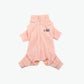 ベッツラボ 犬用 ベッツウェア 術後服 皮膚保護服 袖付き 女の子用 M ピンク【送料無料】