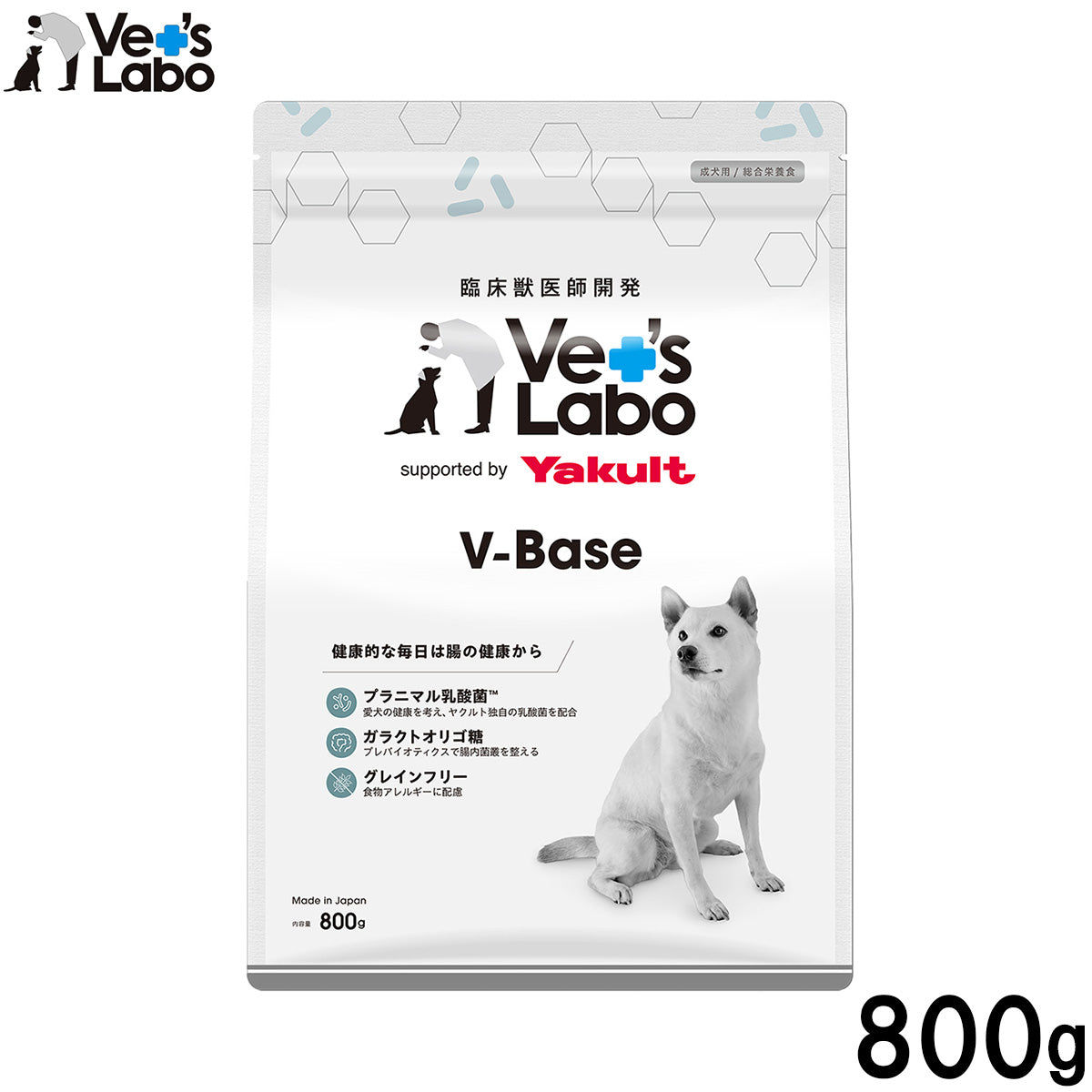 ベッツラボ Vet's Labo ブイベース V-Base ドッグフード 800g