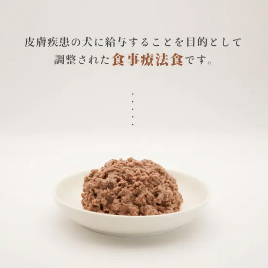 ベッツソリューション Vet Solution ドッグフード 犬用食事療法食 ウェットトレイ 皮膚サポート 150g×12個