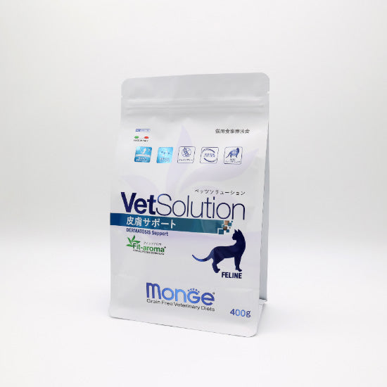 ベッツソリューション Vet Solution キャットフード 猫用食事療法食 皮膚サポート 400g