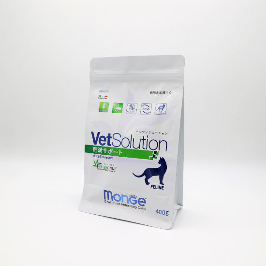 ベッツソリューション Vet Solution キャットフード 猫用食事療法食 肥満サポート 400g