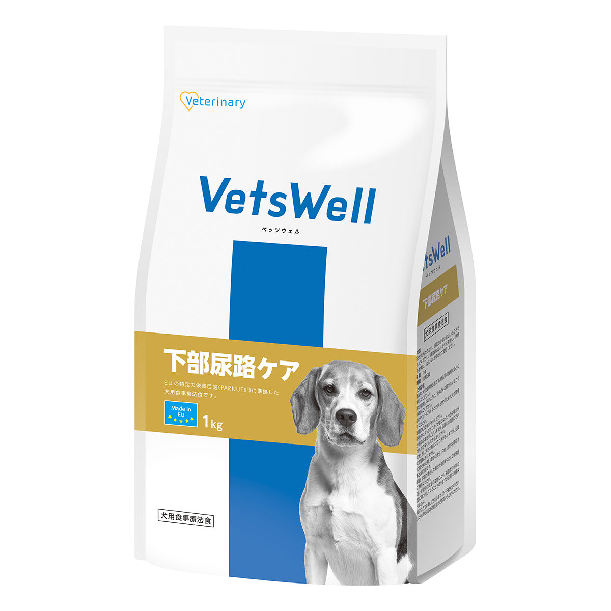 Vets Well ベッツウェル 犬用食事療法食 下部尿路ケア 1kg