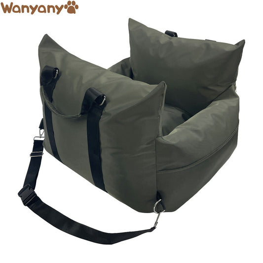 Wanyanya わにゃにゃ わんわんドライブソファ カーキー【送料無料】