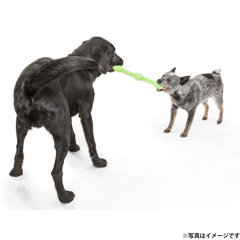 West Paw ウェストポウ ゾゴフレックス・エコー ズイッグ 犬用おもちゃ L ホットピンク