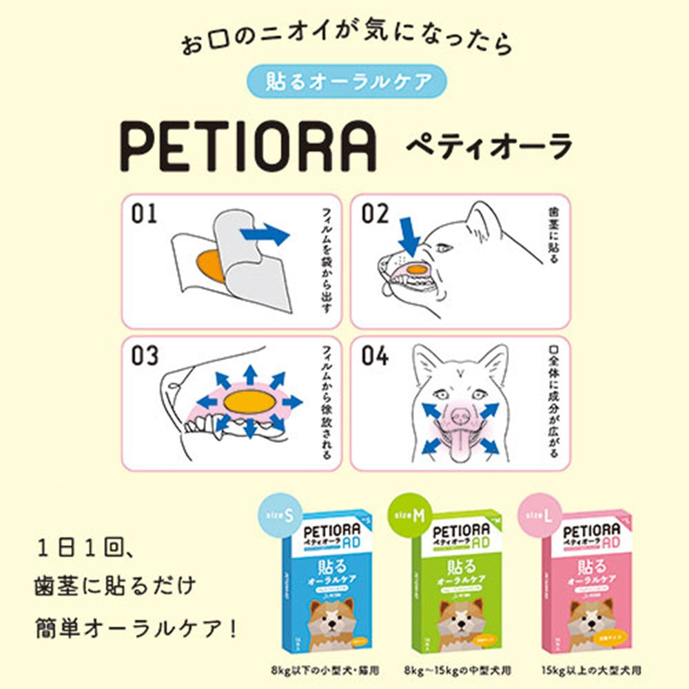 PETIORA ペティオーラAD 貼るオーラルケア L