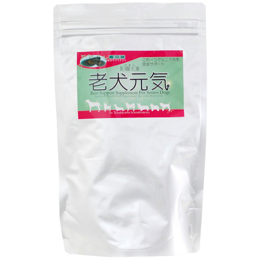 帝塚山ハウンドカム サプリメント 老犬元気 関節ケア 180g シニア 犬 緑イ貝 グルコサミン 乳酸菌 猫 栄養補助食品 お得エコパック 【送料無料】