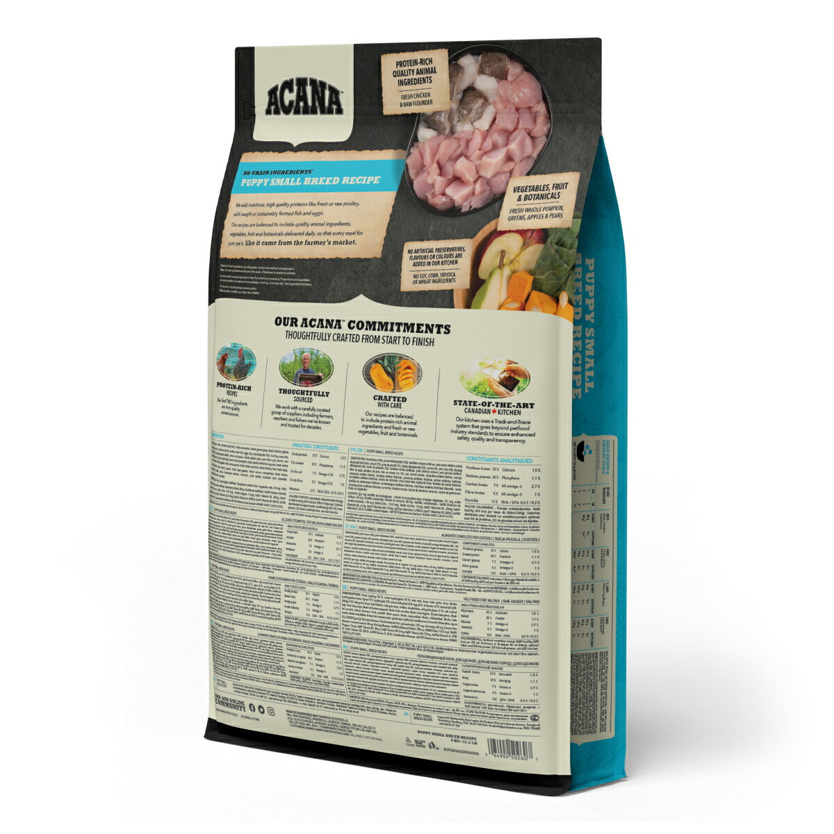 アカナ ACANA ドッグフード パピースモールブリードレシピ 小型犬 子犬用 穀物不使用 6kg【送料無料】 正規品 無添加 グレインフリー