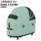 エアバギー フォー ペット ドーム3 コット単体 ラージ グラスグリーン【送料無料】AIRBUGGY ペットカート 犬 猫