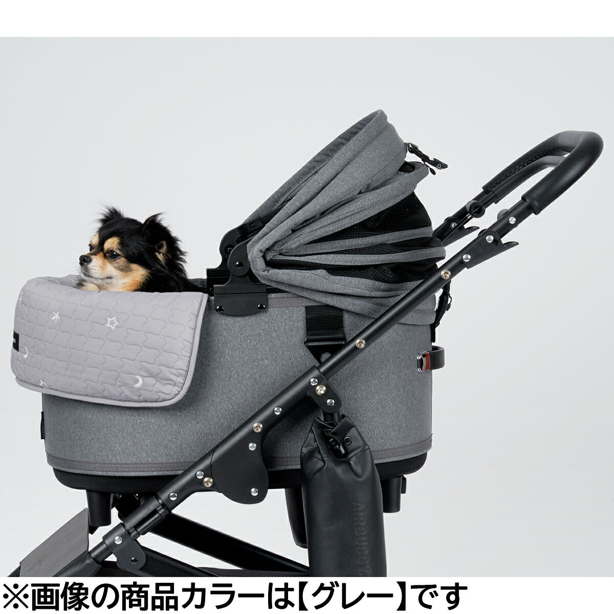 エアバギー フォー ペット AIRBUGGY FOR PET ドーム3専用 コーナークッション TioTio素材 スモーキーピンク