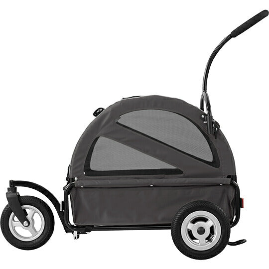 エアバギー フォー ペット トゥインクル（TWINKLE） チャコールグレー【送料無料】 ペットカート AIRBUGGY