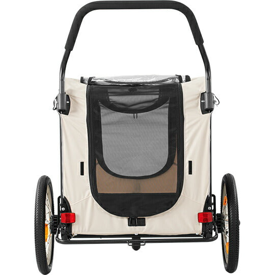 エアバギー フォー ドッグ ネストバイク（NEST BIKE） ミルキーホワイト【送料無料】 ペットカート AIRBUGGY