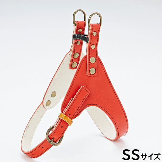 アドメイト アンティークレザースタイルハーネス SS レッド【送料無料】