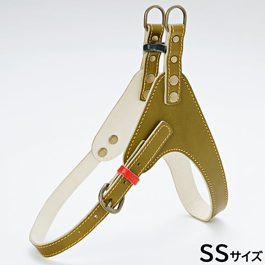 アドメイト アンティークレザースタイルハーネス SS グリーン【送料無料】