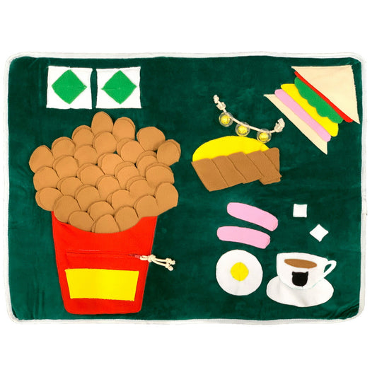 アライブ 探犬マット ランチ 犬 おもちゃ 知育トイ ノーズワーク