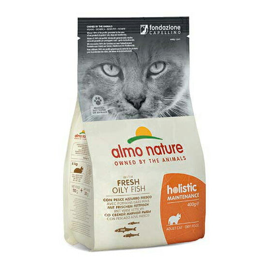 アルモネイチャー キャットフード ホリスティックドライフード 成猫用 フレッシュフィッシュ 400g 猫 ドライフード 総合栄養食 全猫種 無添加