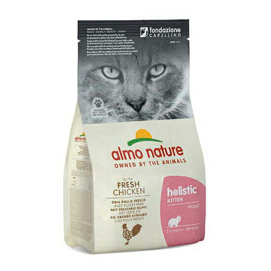 アルモネイチャー キャットフード ホリスティックドライフード 子猫用 フレッシュチキン 400g 猫 ドライフード 総合栄養食 全猫種 キトン 無添加