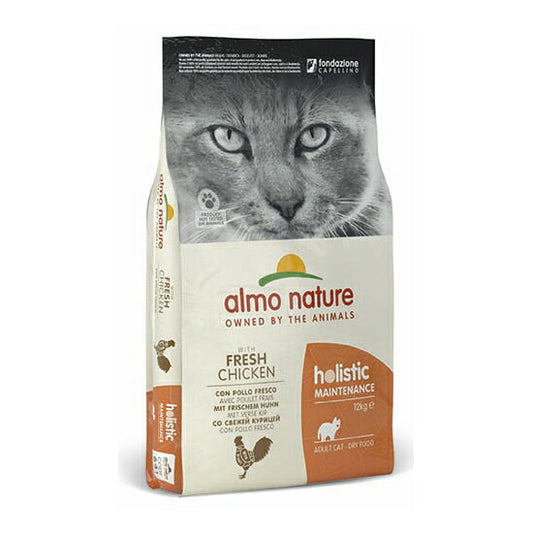 アルモネイチャー キャットフード ホリスティックドライフード 成猫用 フレッシュチキン 12kg 猫 ドライフード 総合栄養食 全猫種 無添加