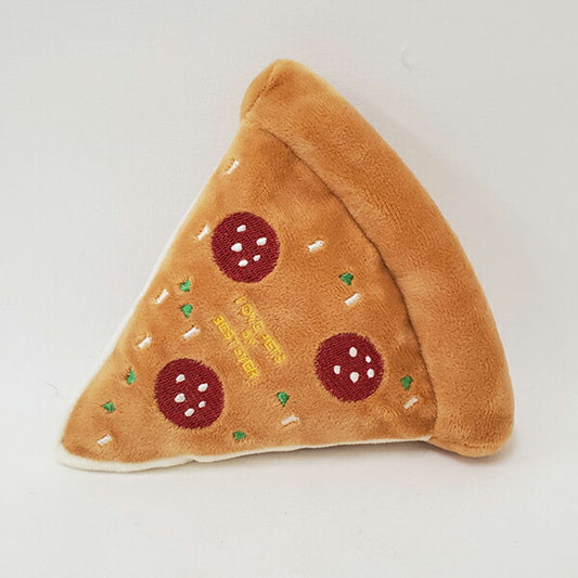 ベストエバージャパン 犬用おもちゃ スクィーキー ピザ ぬいぐるみ かわいい ペットトイ カシャカシャ キュッキュッ 音が鳴る 遊ぶ ストレス解消 一緒に遊ぶ