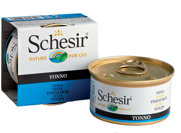 Schesir（シシア）キャットシリーズ ゼリータイプ ツナ 85g 猫缶 キャットフード ウェット 猫用品/ねこグッズ/ペット用品