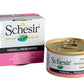 Schesir（シシア）キャットシリーズ ゼリータイプ ツナ＆ハム 85g×14缶 猫缶 キャットフード ウェット 猫用品/ねこグッズ/ペット用品