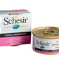 Schesir（シシア）キャットシリーズ ゼリータイプ ツナ＆ハム 85g 猫缶 キャットフード ウェット 猫用品/ねこグッズ/ペット用品