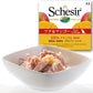 Schesir（シシア）キャットシリーズ フルーツタイプ ツナ＆マンゴー 75g 猫缶 ねこ缶 キャットフード フレーク 猫用品/ねこグッズ/ペット用品