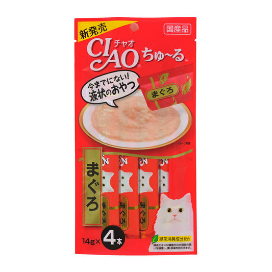 チャオ CIAO ちゅ~る まぐろ ちゅーる いなば 猫 おやつ 国産