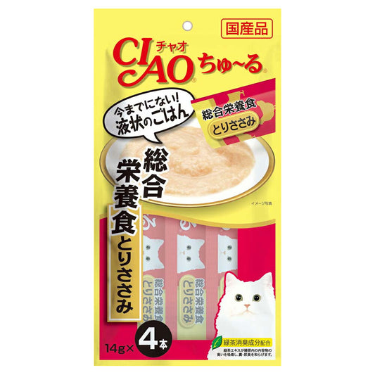 チャオ CIAO ちゅ~る 総合栄養食 とりささみ ちゅーる いなば 猫 おやつ 国産