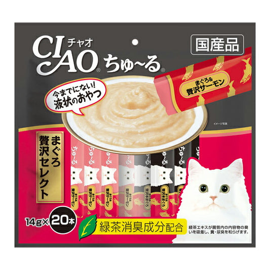 チャオ CIAO ちゅ~る まぐろ 贅沢セレクト ちゅーる いなば 猫 おやつ 国産
