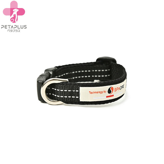 ペタプラス YORISOUカラー 犬用首輪 XS ブラック【送料無料】 スパオール テラクール 血行 疲労 リラクゼーション 健康サポート 老犬