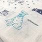 Linen la vie（リネン ラ・ヴィ） シュナウザー ハンカチ ホワイト